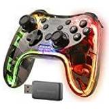 20 Gamepads Mars Gaming Wireless Controller MGP24 For PS3 RGB Neon