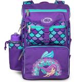 Lilla - Støtteramme Tasker Jeva Beginners Rainbow Mermaid School Bag - Purple
