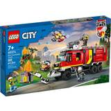 Brandmænd - Dukkehus Legetøj Lego City Fire Command Truck 60374