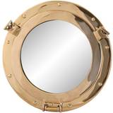 Guld - Messing Spejle Dkd Home Decor S3039289 Vægspejl 29cm