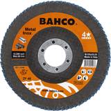 Slibeskiver Tilbehør til elværktøj Bahco Fanformet slibeskive Inox&Metal; 125 mm; P80