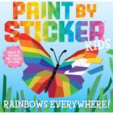 Klistermærker Paint by Sticker Kids: Rainbows Everywhere! by Workman Publishing (Paperback)