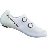 Læder Cykelsko Shimano RC9 M - White
