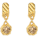 House of Vincent Forbidden Prophesy Earrings - Gold/Yellow