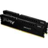 64 GB RAM Kingston Fury Beast Black DDR5 6000MHz 2x32GB (KF560C36BBEK2-64)