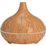 Brun Massage- & Afslapningsprodukter Meross Smart Essential Oil Diffuser Light Wood