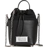Maison Margiela Skind Håndtasker Maison Margiela Black Small 5AC Bucket Bag