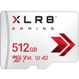 PNY U3 Hukommelseskort PNY XLR8 Gaming microSDXC Class 10 UHS-I U3 V30 A2 512GB