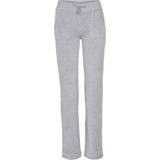 Juicy Couture Dame Bukser & Shorts Juicy Couture Del Ray Classic Velour Bukser - Light Grey Marl