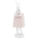 Kare Design Bordlamper Kare Design Animal Rabbit hvid/rosa Bordlampe