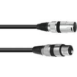 Omnitronic Sort Kabler Omnitronic XLR cable 3pin