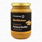 Pålæg & Marmelade Clearspring Peanut Butter Crunchy 350 Gram