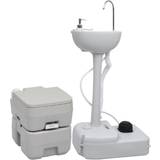 Toiletter & WC vidaXL transportabelt campingtoilet og håndvask