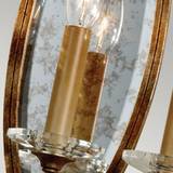 Bronze - Krystal Lamper FEISS Valentina væglampe, 3 Vægarmatur