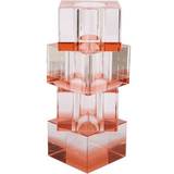 Transparent Brugskunst House Of Sander Flora Clear & Pech Vase 20cm