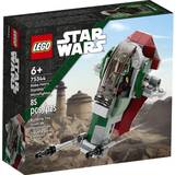 Lego Star Wars Legetøj Lego Star Wars Boba Fetts Starship Microfighter 75344
