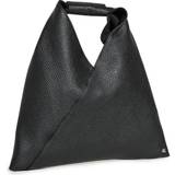 MM6 Maison Margiela Small Leather Japanese Tote Bag Os Black