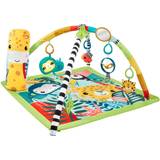 Tyggelegetøj Babylegetøj Fisher Price 3-In-1 Rainforest Sensory Baby Gym