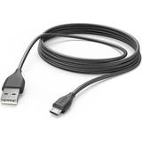 Hama USB A-USB Micro-B - USB-kabel Kabler Hama Micro-USB kabel USB-A 2.0 Galaxy s21/s20/s10/s9/s8, Huawei