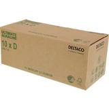 Deltaco Batterier Batterier & Opladere Deltaco Ultimate Alkaline D-batteri, 10-pack (Bulk)