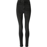 Gina Tricot Bomuld Bukser & Shorts Gina Tricot Molly High Waist Jeans - Dark Gray