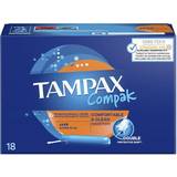 Tampax Engangspakke Intimhygiejne & Menstruationsbeskyttelse Tampax Compak Super Plus 18-pack