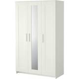 Glas Garderober Ikea Brimnes White Garderobeskab 117x190cm