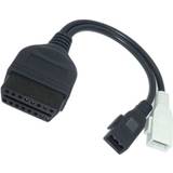 Tagbagagebærere, Tagbokse & Cykelholdere Adapter Universe OBD II Connector 7250 Lämplig