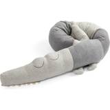 Elefanter Babylegetøj Sebra Sengeslange Sleepy Croc, Elephant grey