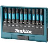 Tilbehør til elværktøj Makita Impact Black Bit-Set 10-tlg E-12011 Bit set