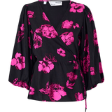 Selected Dame Toppe Selected Blomstret Top