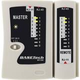 Basetech Kabler Basetech BT-100 kabeltester Velegnet RJ-45, RJ-11