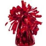 PartyDeco Balloon weight, red, 7 cm, 130 g