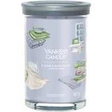 Yankee Candle Grå Lysestager, Lys & Dufte Yankee Candle Signature A & Quiet Place Duftlys
