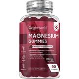 WeightWorld Magnesium 125mg Natural Grape 90 stk
