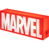 Rød - Superhelt Belysning Paladone Marvel Logo Light V2 Natlampe