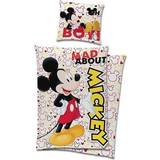 Mickey Mouse Tekstiler MCU Mickey Mouse Sengetøj 150 100 procent bomuld