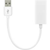 ProXtend USB-A 2.0 to Ethernet Adapter White