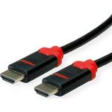Roline HDMI-kabler - Rød Roline Ultra High Speed HD