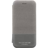 The Case Factory Mobiletuier The Case Factory m. kortholder, iPhone X/XS, Grå