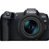 E-TTL (Canon) Digitalkameraer Canon EOS R8 + RF 24-50mm F4.5-6.3 IS STM