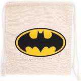 Beige Gymnastikposer Batman DC Comics Logo Draw String Bag
