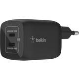 Belkin Mobilopladere Batterier & Opladere Belkin BoostCharge Pro Sort Indendørs