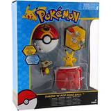 Tomy Pokémons Figurer Tomy Pokemon Pokeball Pikachu Cubone blister