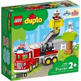Brandmænd - Dukkehus Legetøj Lego Duplo Fire Truck 10969