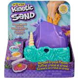 Plastlegetøj Magisk sand Kinetic Sand Kinetisk Havfrue Krystal Legesæt