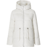Selected Hvid Overtøj Selected Slfalina Puffer Jacket