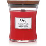 Træ Duftlys Woodwick Crimson Berries Red/Transparent Duftlys 85g
