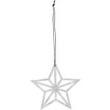 Nordal Sølv Dekorationer Nordal Star Juletræspynt 10cm