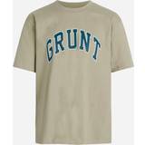 Grunt Overdele Grunt T-shirt Easton Grey-Green (140) T-Shirt